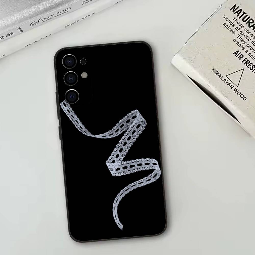 Lace Phone Case For Samsung S25,S24,S21,S22,S23,S30,Ultra,S20,Plus,Fe,Lite,Note,10,Black Cover
