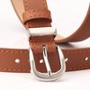 Women's Leather Belt Korean Style Fashion Waistband Simple Student Jeans Decor Belt for Ladies