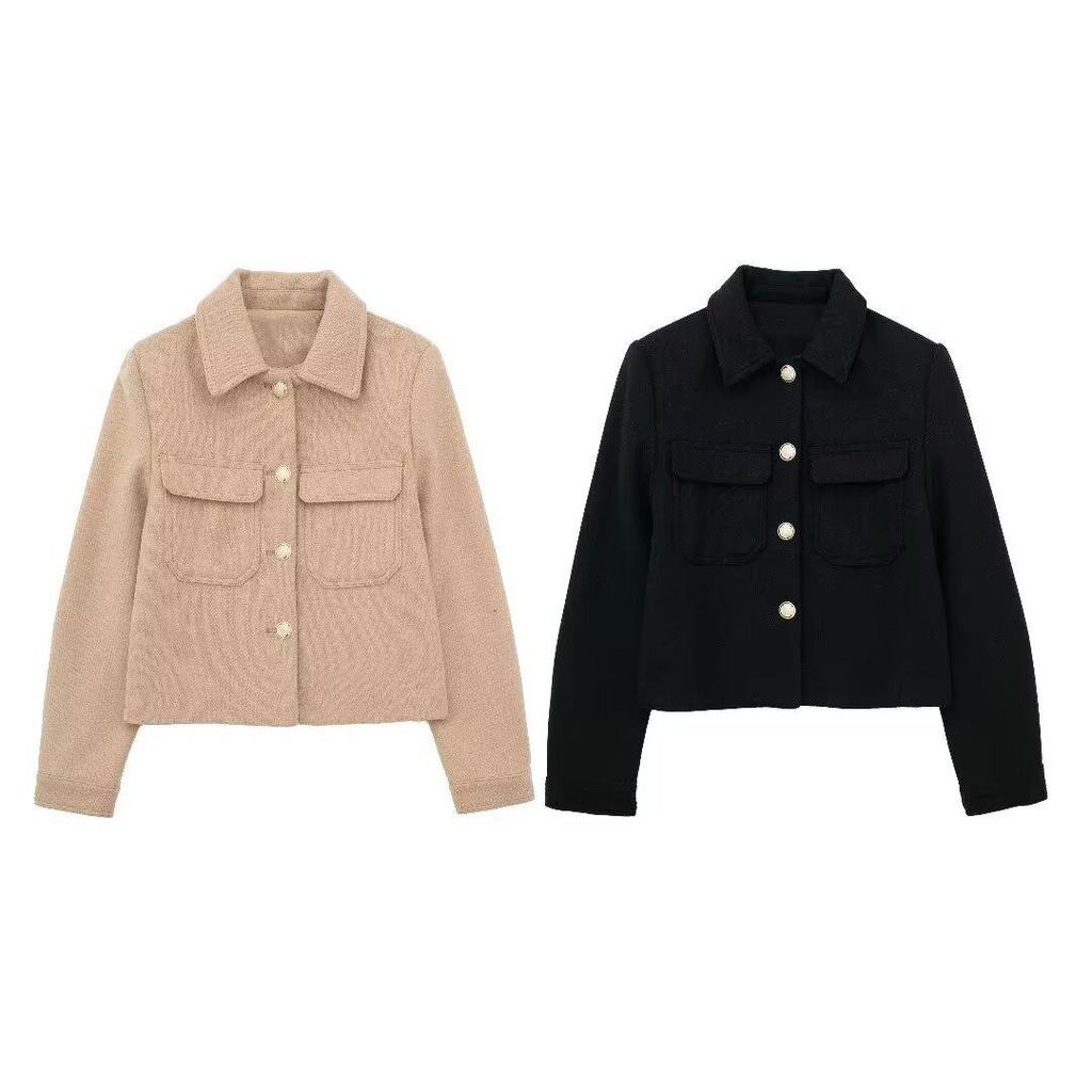 2024 Women's Autumn European/American Style Fashionable Short Suit Jacket
