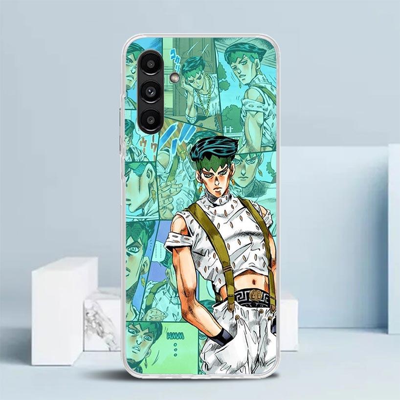 JoJo Adventure Rohan Kishibe Cover for Samsung Galaxy A17 A37 A57 A16 A26 A36 A56 A15 A14 A55 Phone Case A13 A53 A25 A35 A24 A34