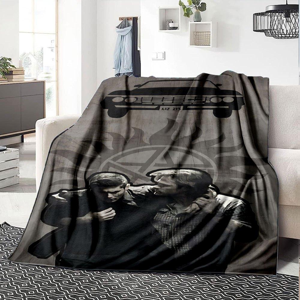 1pc Supernatural 30 Blanket Soft Warm Throw for Home, Office, Travel All Season Cozy Bedding Gift, Office Cozy Accessory