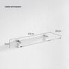 Clear Acrylic Floating Shelf
