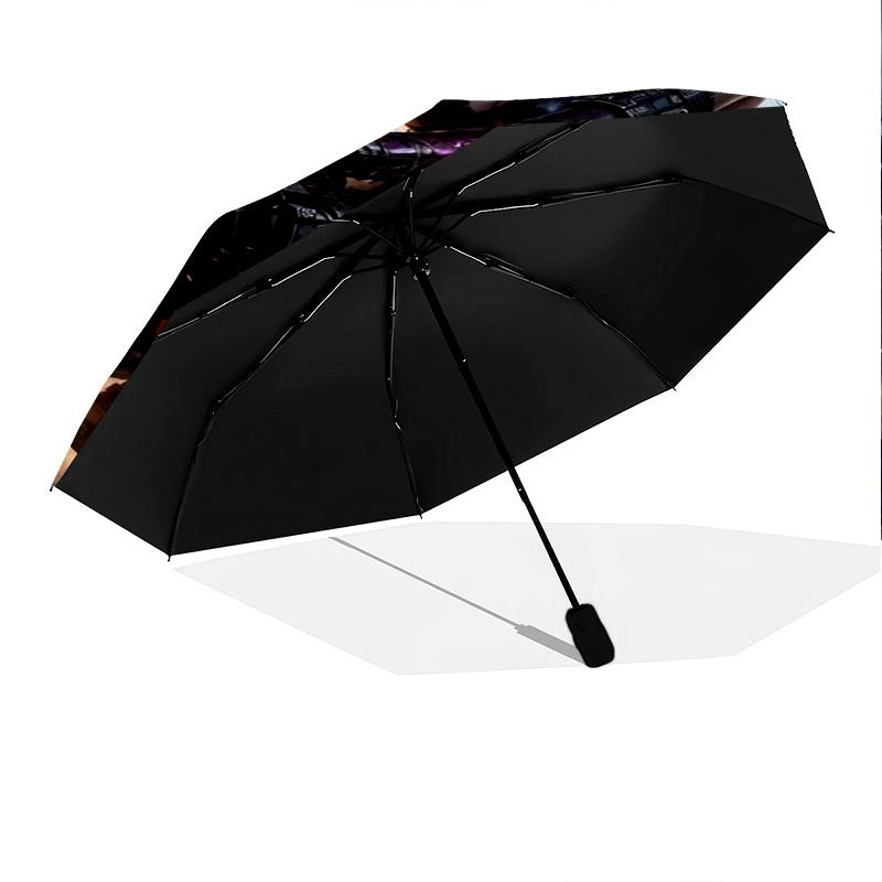 1PC Jinx Automatic Umbrella - Suitable Travel Outdoor Portable Umbrella Birthday Gift Daily Essentials