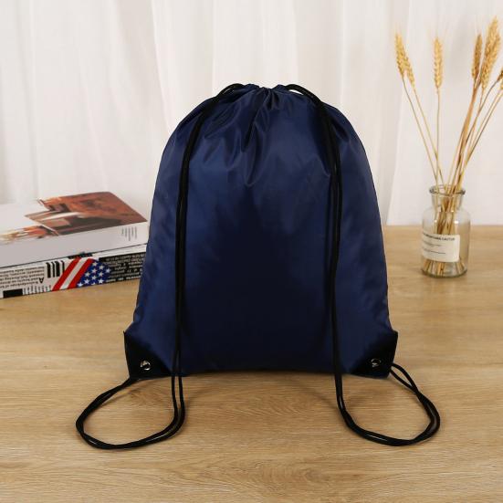 Folding Multifunctional Double-shoulder Braided Drawstring Backpack Bag for Sports
