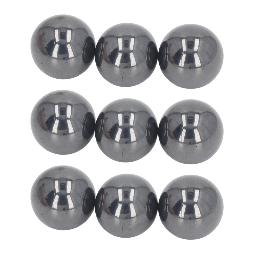 15PCS 25mm Spherical Magnets Ferrite Black Magnetic Stone Balls for Adults Stress Relief Office Desk Toys