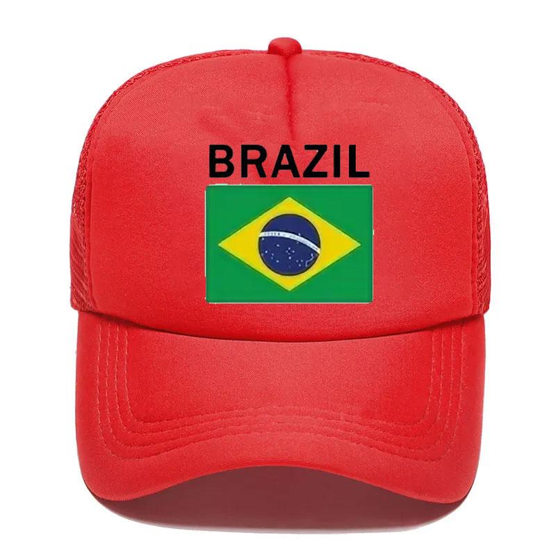 Brazil Trucker Caps Men Brazil Hat Baseball Cap Cool Summer Unisex Mesh Net Caps  Snapback Cap  Cap For Women