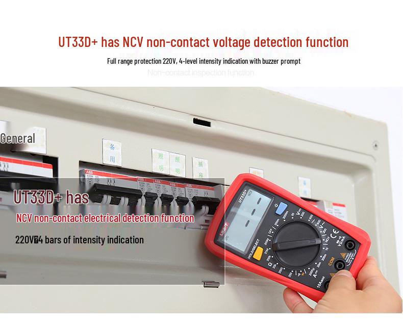 Uni-T Mini Digital Multimeter UT33 Series (A+/B+/C+/D+)