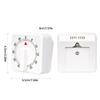 Loud Alarm Kitchens Timer For Cooking And Baking Mechanical Desk Timer For Kitchens Durable And Easy To Use Desk Timer