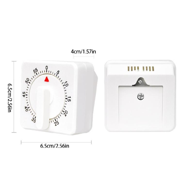 Loud Alarm Kitchens Timer For Cooking And Baking Mechanical Desk Timer For Kitchens Durable And Easy To Use Desk Timer