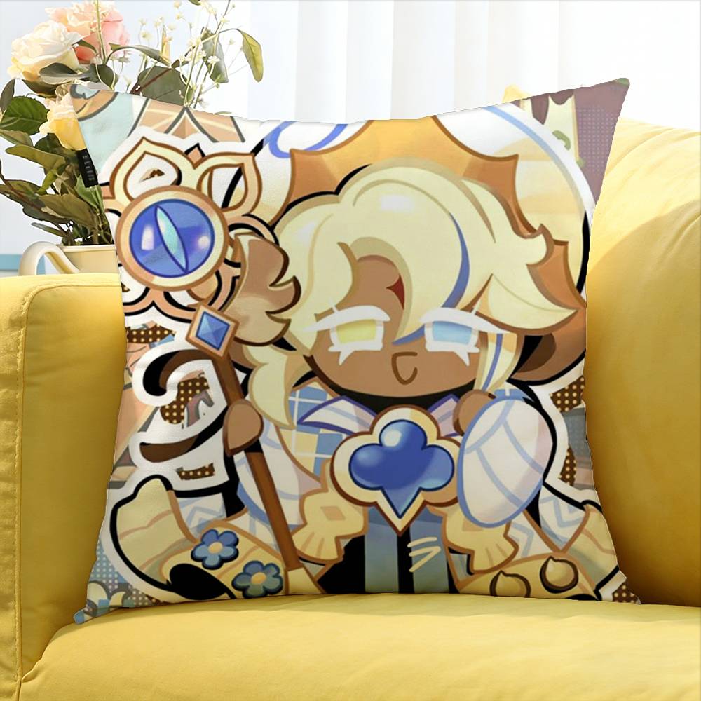 Game C-Cookie R-Run Kingdom World Various Sizes Square Pillow Case For Car Home Bedchamber Decor