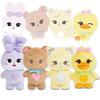 New Pink Plush Doll Born Pink World Tour Official Plushies Jennie Lisa Rose Jisoo Kawaii Stuffed Animals Toys Doll For Fans Gift