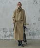 Fromwhere High-Neck Wool Single Long Coat_Beige