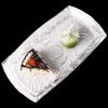 Flavinmci Nordic Crystal Glass Fruit and Snack Tray