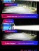 Universal Car & Motorcycle LED Headlight H4 Fish Eye Laser Lens - High/Low Beam