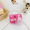 Girl Cinderella Belle Crossbody Shoulder Bag Cute Pearl Accessory Purse