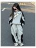 Sportbekleidungsset für Mädchen Frühling/Herbst 2025 - Teenager-Sweatshirt & Hose