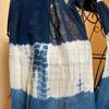 Used Indigo dyed lightweight stole/shawl