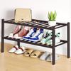 Olanly Bamboo Shoe Organizer Quality Expandable Shoe Rack Stackable Free Standing Wooden Shoe Storage Shelf For Entryway Closet