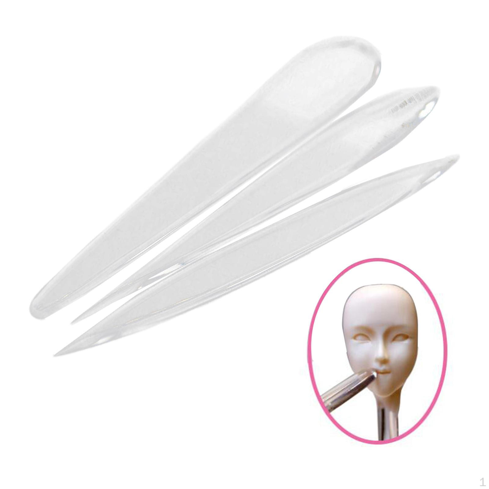 

3 Pieces Acrylic Sculpting Tools Polymer Clay, Double Head Carving Tools, Ceramic for