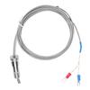 K Type Thermocouple, Bayonet Compression Spring Type K Thermocouple Temperature Sensor Probe Temperature Gauge 0-400? (Optional)(5 M)