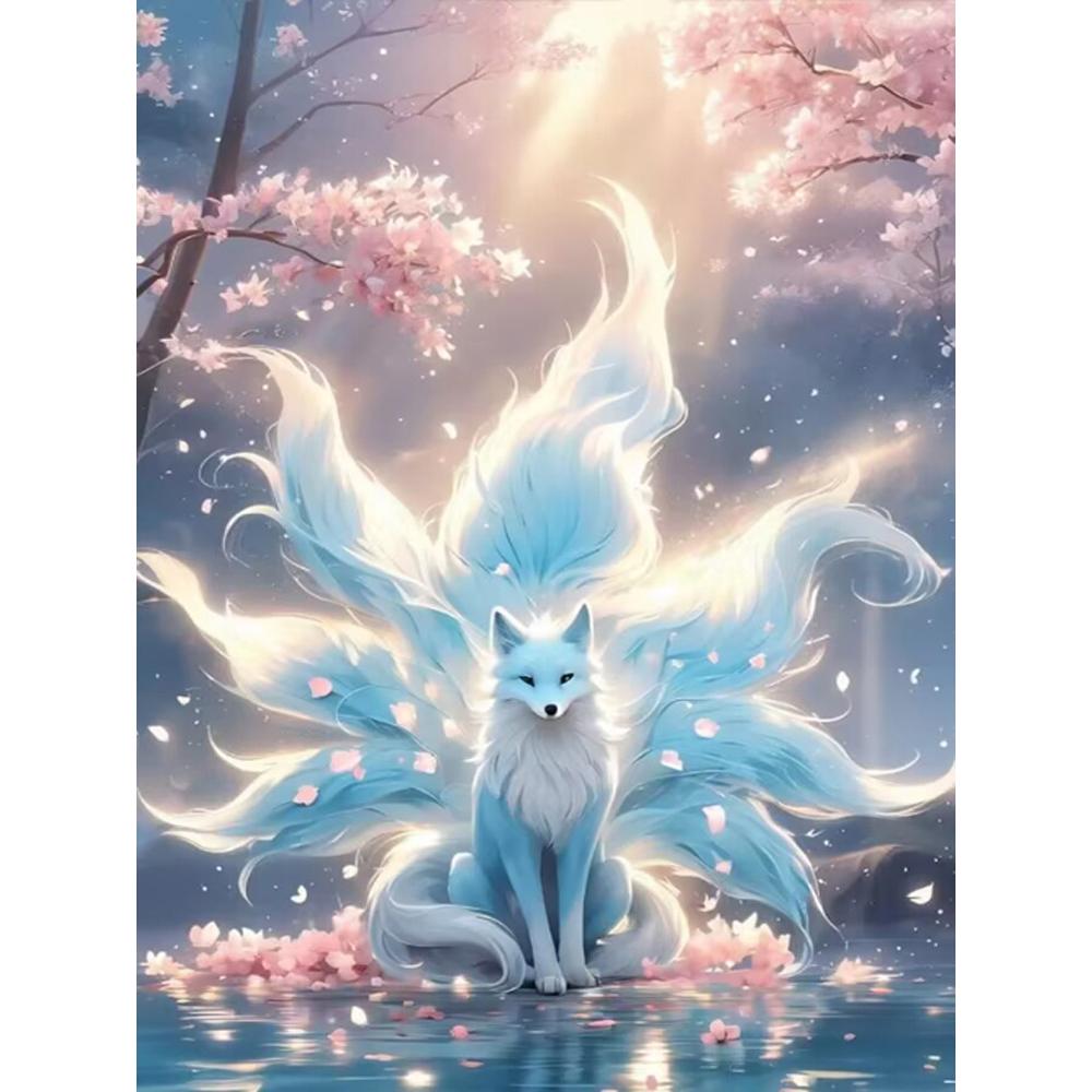 Fantasy Tier Fuchs Diamantmalerei Stickerei 5D DIY Neuankömmling Strassstein Bild Mosaik Kreuzstichsets Handgemacht Kindergeschenk