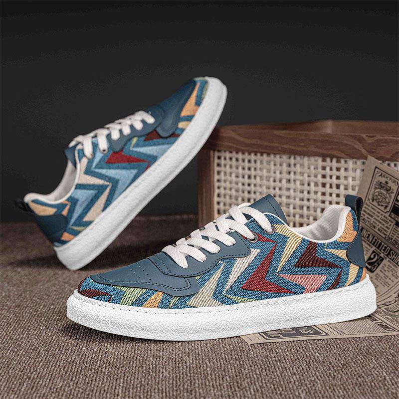 Herren Walking Schuhe Sommer Atmungsaktiv Komfort Flache Sneaker Täglich Lässig Leicht Trendige Tennisschuhe für Mann