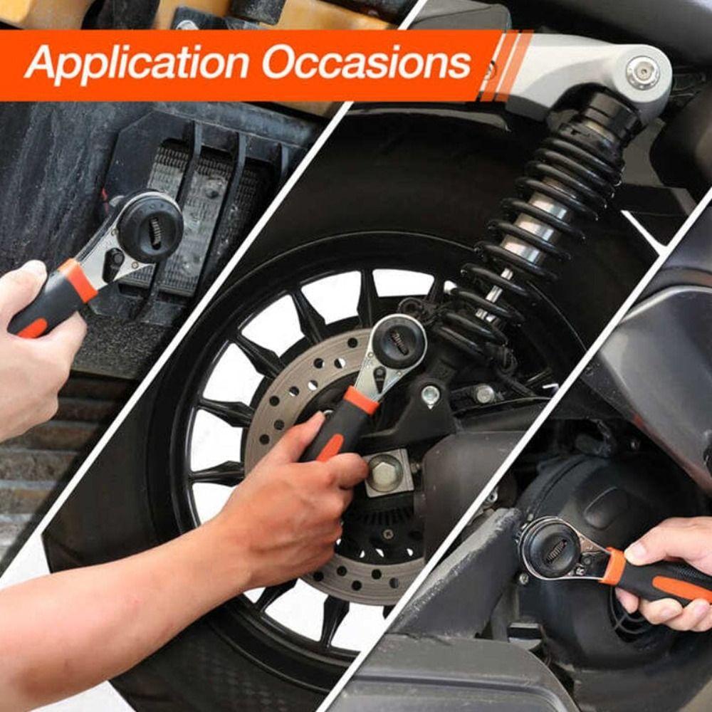 Multi-function Tool Adjustable Ratchet Wrench Adjustable Universal Auto Repair Wrench