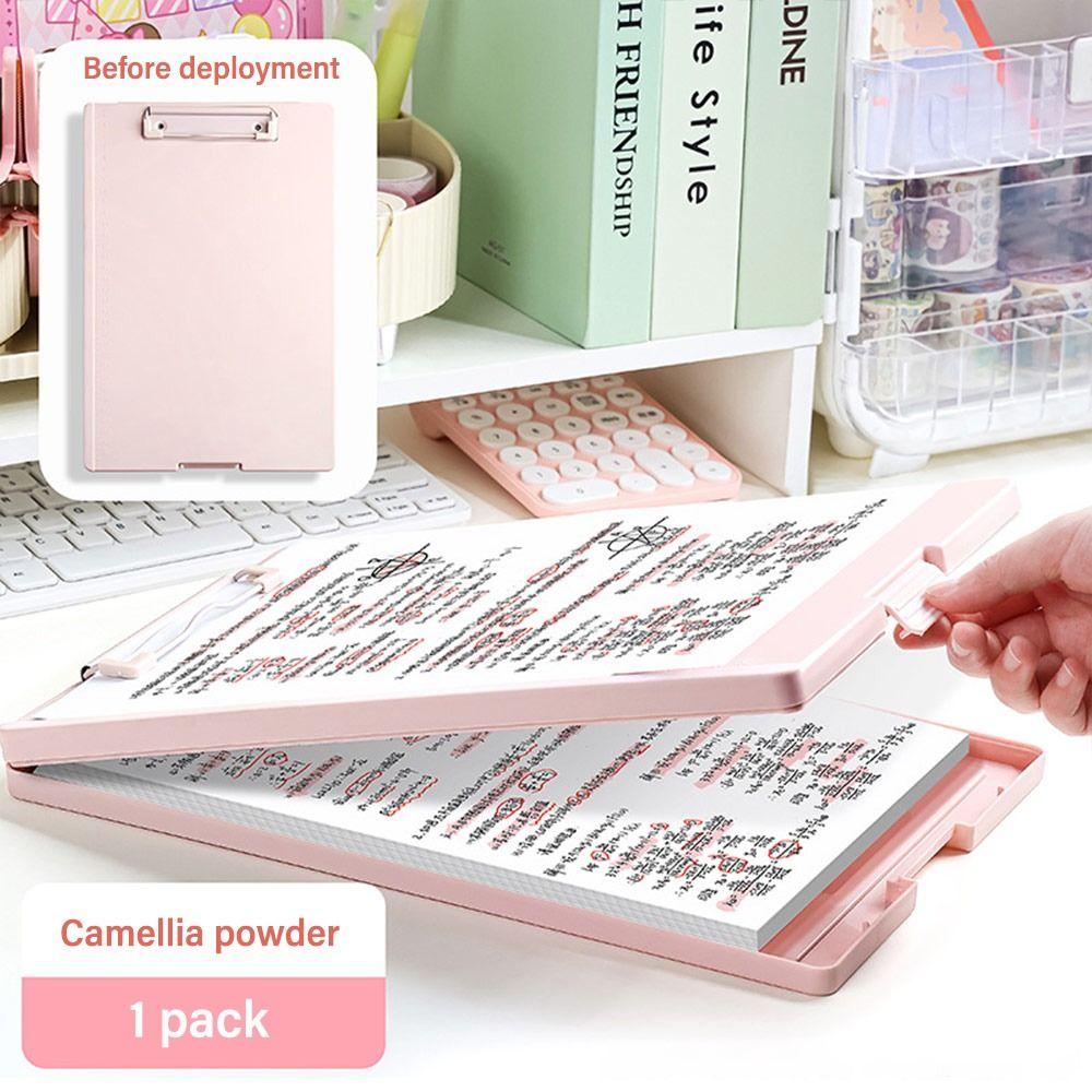 

Папка-регистратор формата А4 2 в 1, ящик для хранения контрольных работ, планшет для записей, многофункциональный блокнот для записей, органайзер для документов