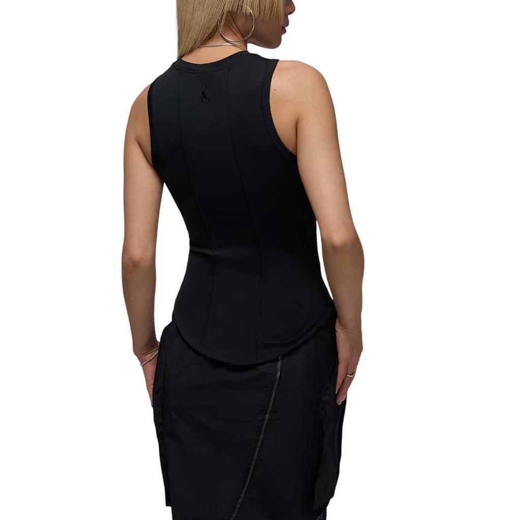 Jordan X Téla Round Neck Solid Color Slim Fit Tank Top Women Tops IB0931-010