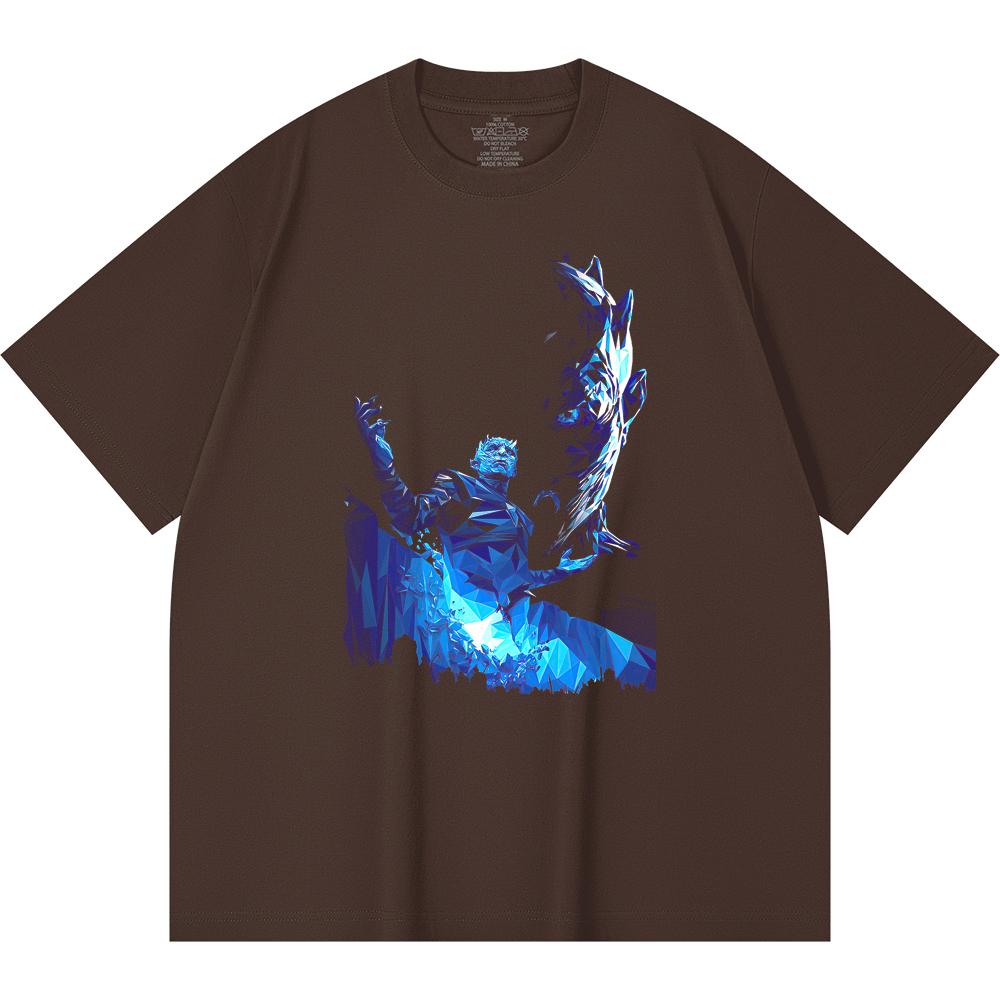 230 Gsm 100% Cotton Heavy Metal T-Shirt  Rock Band Popular Music Print Unisex Heavy Cotton T Shirt