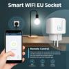 Voice Control Smart Plug EU Standard 16A EU EU Smart Socket Durable WiFi Smart Socket  Smart Home