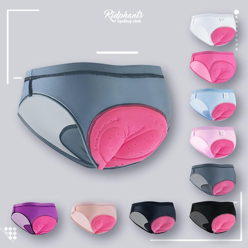 Biancheria Intima da Ciclismo da Donna con Imbottitura in Gel Traspirante Asciugatura Rapida Pantaloncini per Cyclette Indoor e Ciclismo Outdoor