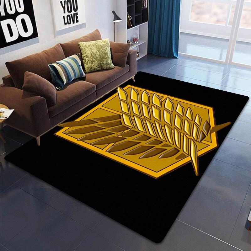 Atak na tytana skrzydła wolności dywan z kreskówek dywan dla dzieci salon sypialnia piękny dywan antypoślizgowa wycieraczka do butów