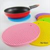 5pcs Silicone Insulation Mat Honeycomb Pot Holder Non-slip Heat-resistant Place Coaster.