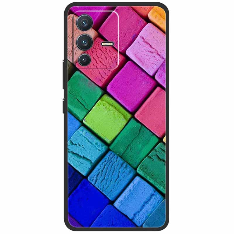 Case For Vivo V23 5G Cover V23 Pro Silicone Soft Protective Back Cases for Vivo V 23 5G Case V2130 V2132 V23Pro TPU Bumper Bag