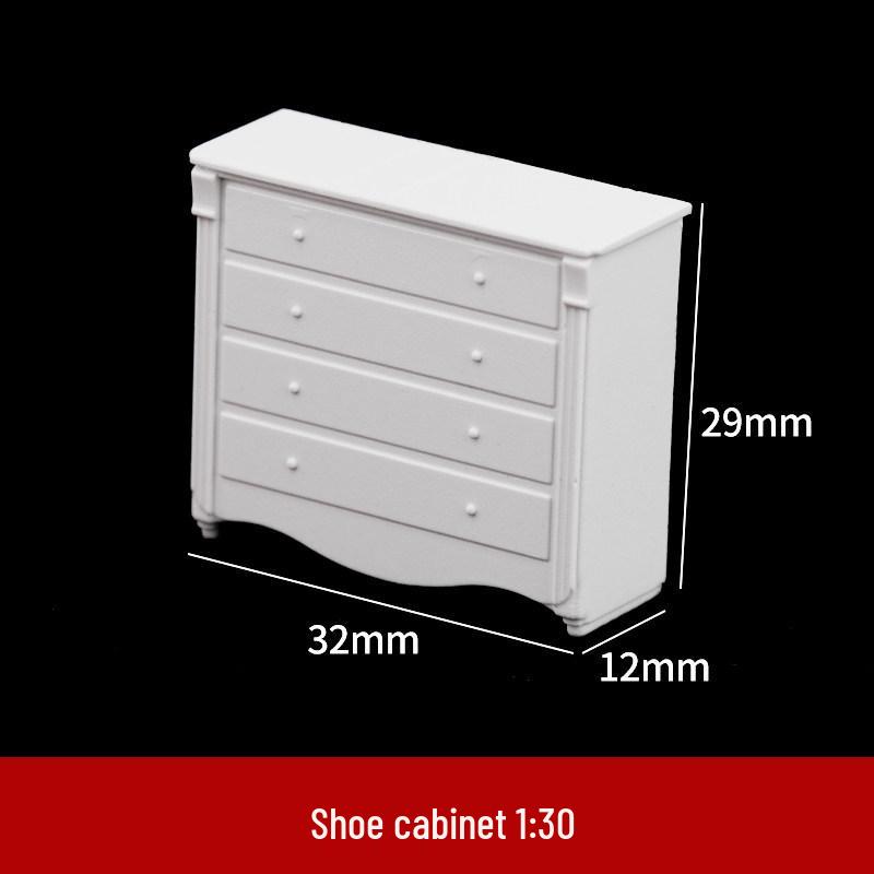 Model Sandbox Miniature Bedside Hut for Indoor Shelves or Tables