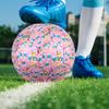 The Smurfs Theme Size 5 Soccer Ball, Suitable for Both Indoor and Outdoor Matches, a Gift Suitable for Everyone.
