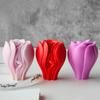 3D Rose Flower Aromatherapy Candle Silicone Mold Diy Handmade Soap Gypsum Ornament Mould Wedding Home Decor Gifts