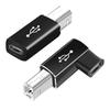 Type C Female To Square Male USB Adapter for Fast Data Transfer Power Adapter for Laptops Mobile Phones Tablets
