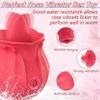 Rose Tongue Licking Vibrator Adult Supplies 10 Modes Vibrating Clitoris Nipple Stimulator Massage G Spot of Sex Toys for Women