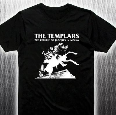 Templars Band  Return of Black Cotton Shirt All Size S5XL MI647 Unisex T-Shirt