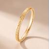 Titanium steel ring, niche and high-end, light luxury, non-fading, cross-border Instagram-style Foever Love