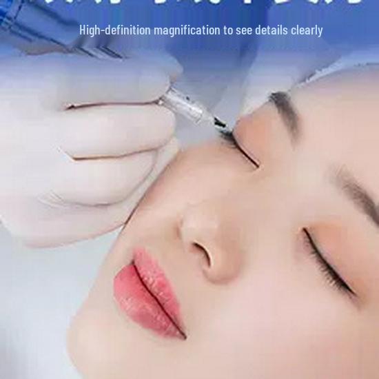 Head-mounted Eyelash Magnifier & Light for Acne and Tattoo Work