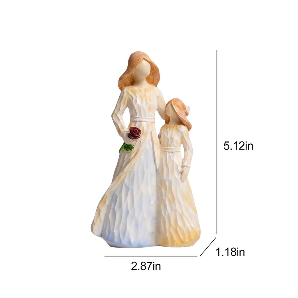 Family Sculpted Home Decor Family Desktop Ornament for Anniversary Birthday Christmas