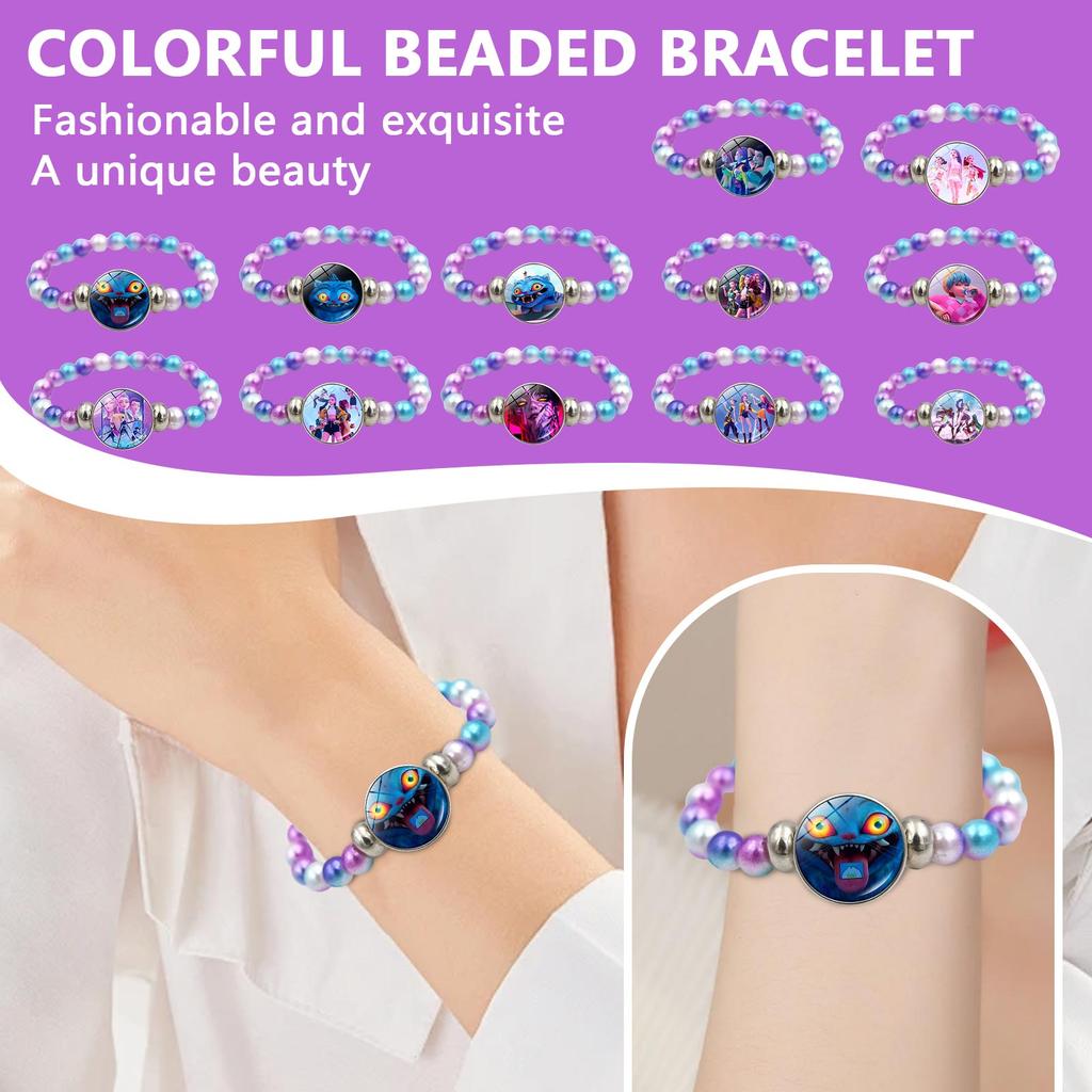 Bracelet Girl Gift, Accessories Colorful Beaded Bracelet Jewelry