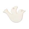 A84X-20Pcs/Set Wooden Dove For Wedding Wish Tree Or Christmas Decoration Ornament