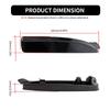 2X For Mazda 3 Axela 2014-2018 Smoked/Red Lens Car Rear Bumper Reflector Tail Brake Light Cover Shell Housing Left&Right No Bulb