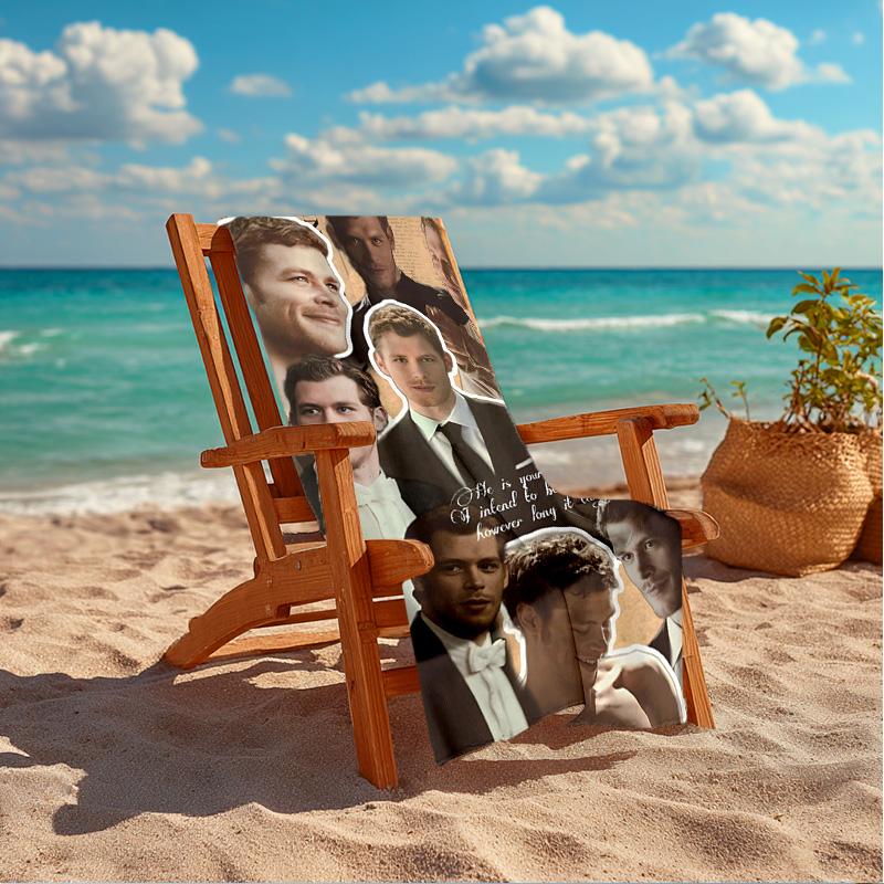Marienkäfer Eleganz Klaus Strandtuch Mikrofaser Strandtuch, Leicht und Schnelltrocknend, für Sommerreisen, Schwimmbad-Fan Geburtstagsgeschenk