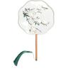 Double-Sided Embroidery Silk Fan: Classical Court Hanfu & Cheongsam Accessory
