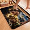 Messi Champion Carpet Floor Mats Printing Art Office Chair Cushion Bathroom Mat